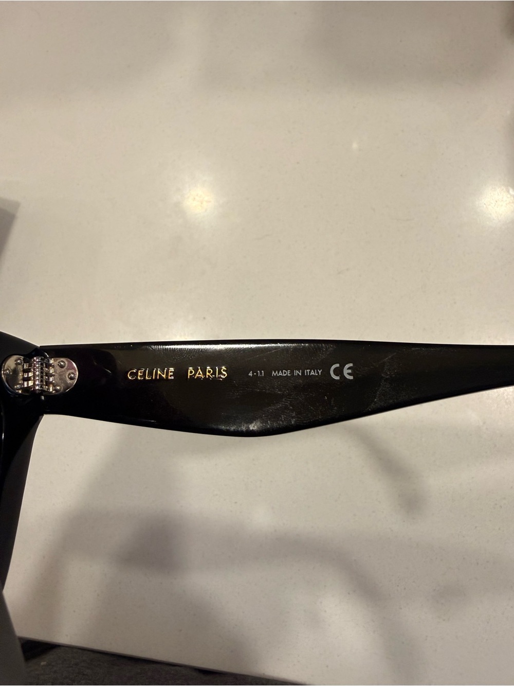 Celine Black Cat Eye Sunglasses - Picture 3 of 8